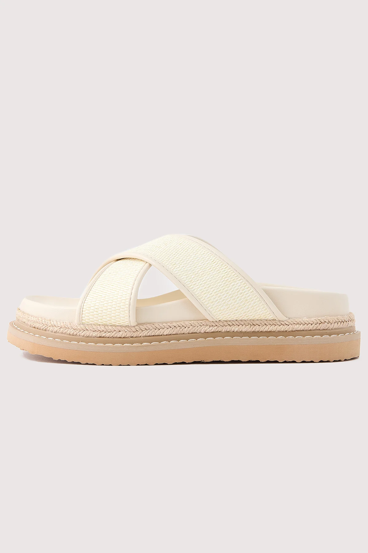 Billini Aysha Cream Raffia