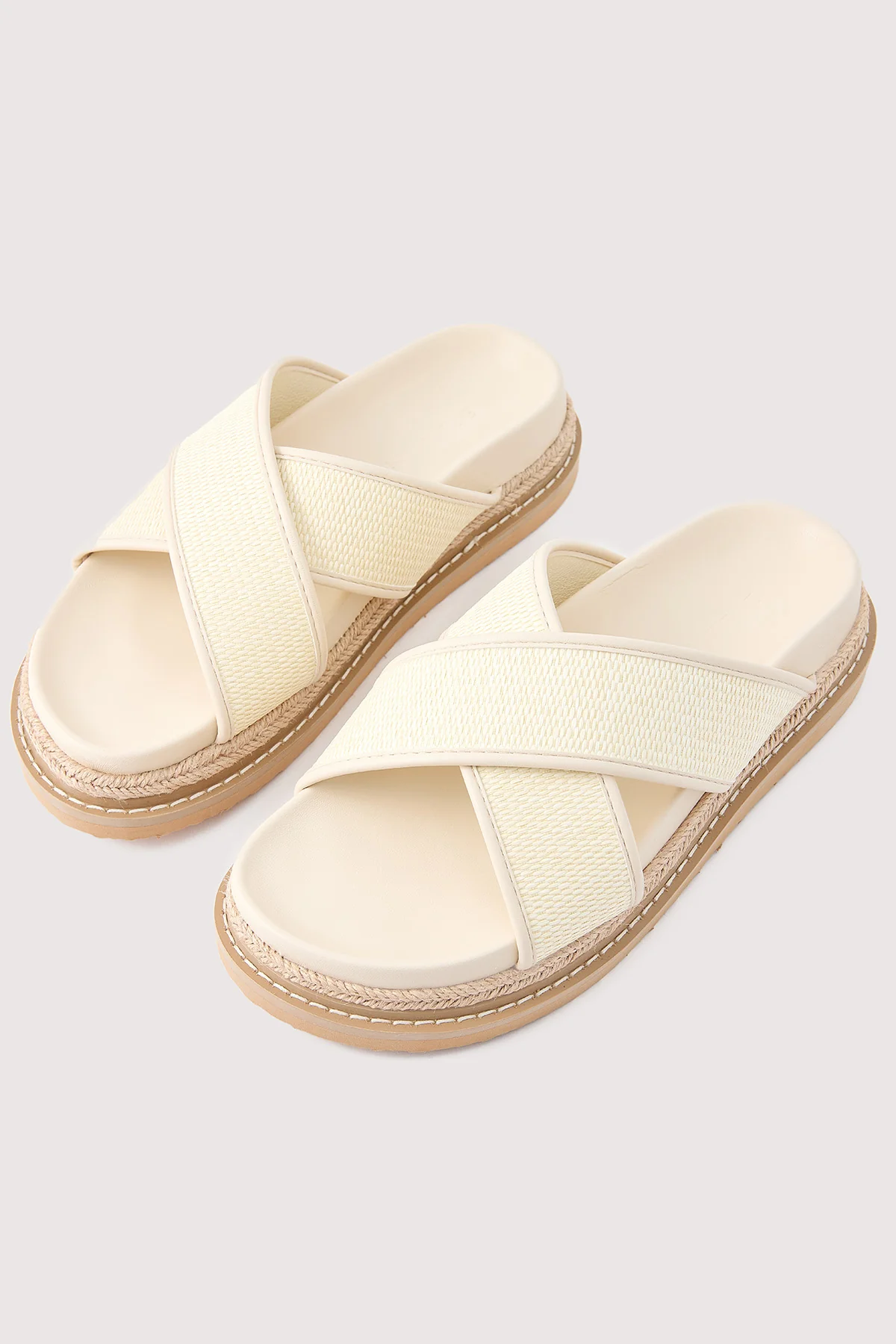 Billini Aysha Cream Raffia - Image 3