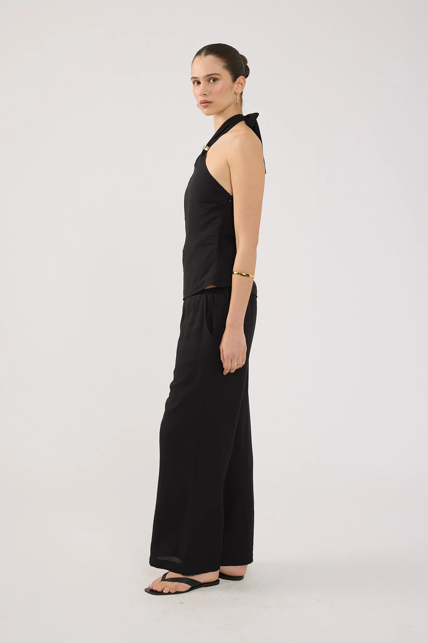 Perfect Stranger Avalia Elastic Waist Pant Black - Image 4