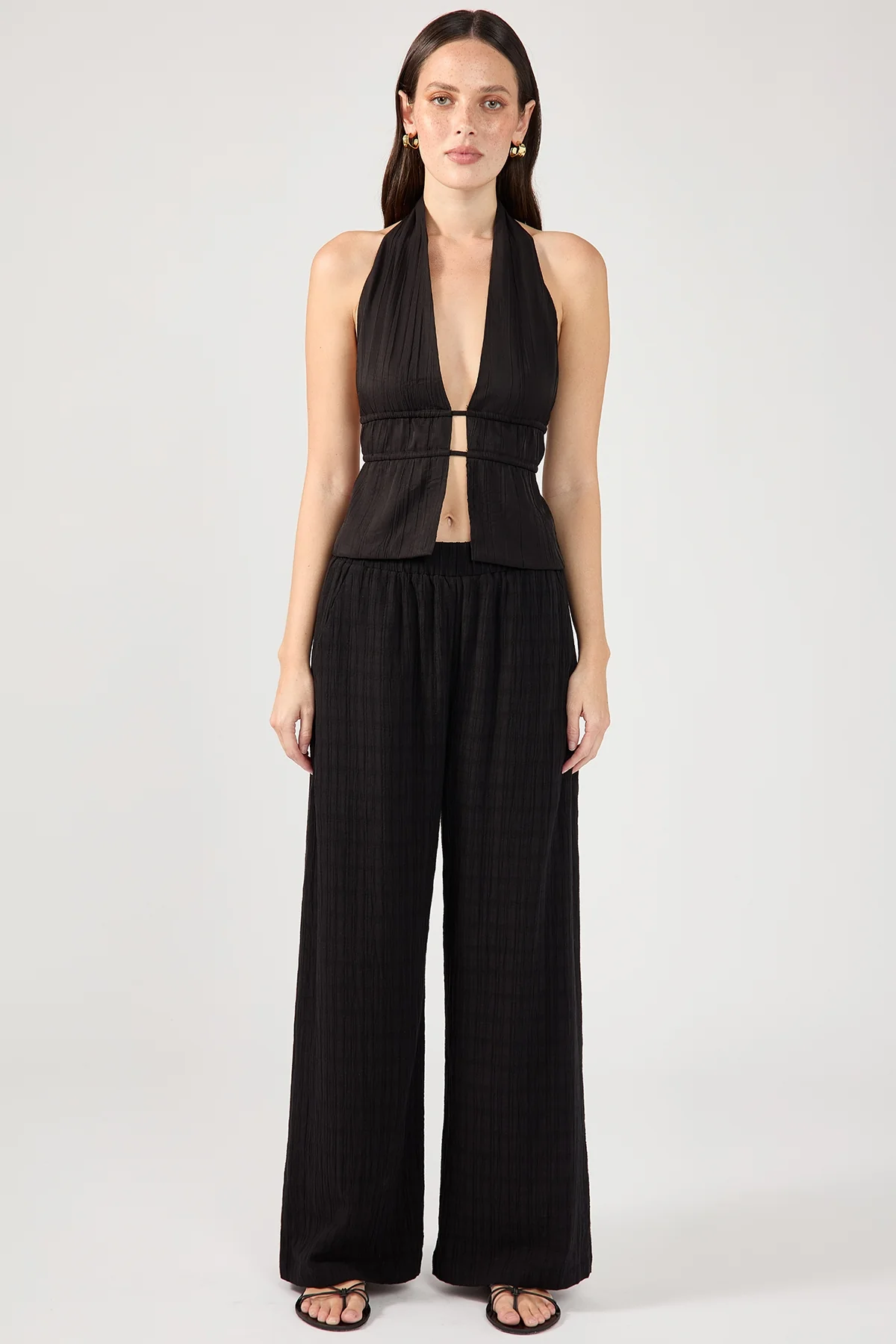 Perfect Stranger Beach Pant Black - Image 6