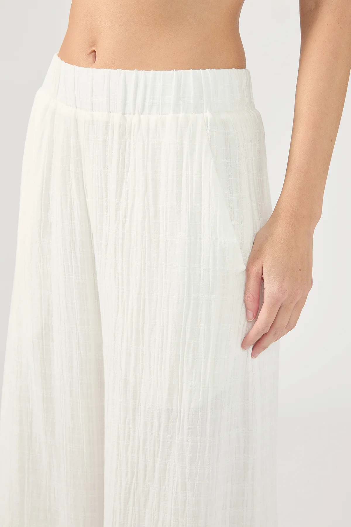 Perfect Stranger Beach Pant Cream - Image 3