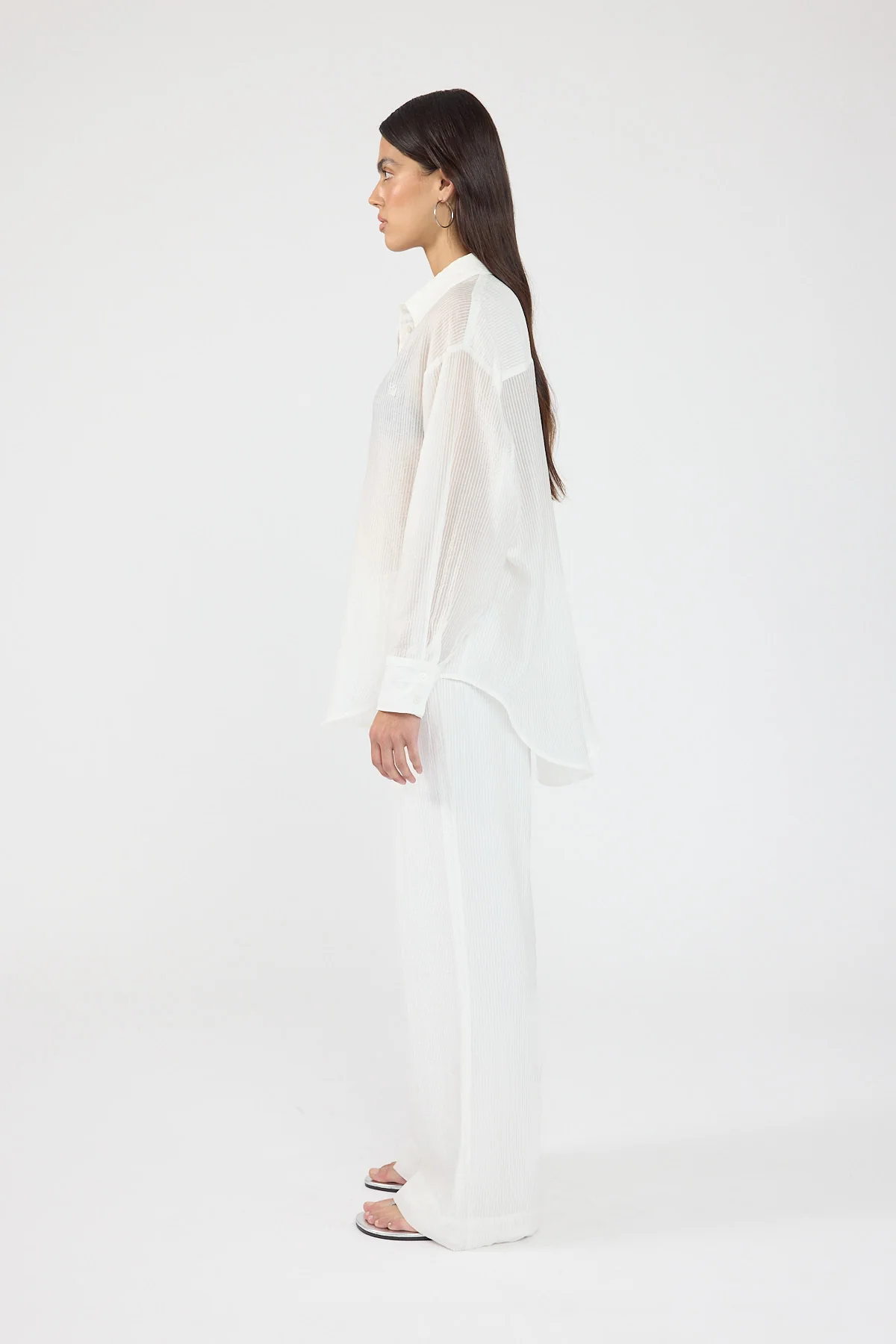 Perfect Stranger Jarrah Striped Pant White - Image 2