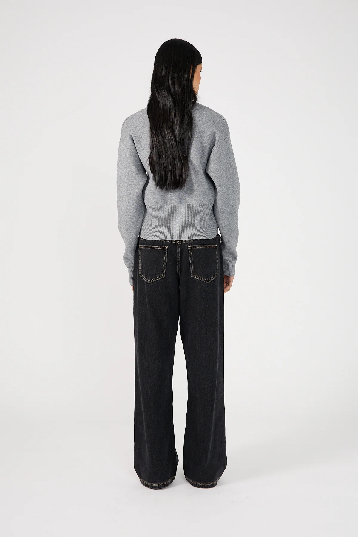 Perfect Stranger Low Rise Baggy Jean Washed Grey - Image 4