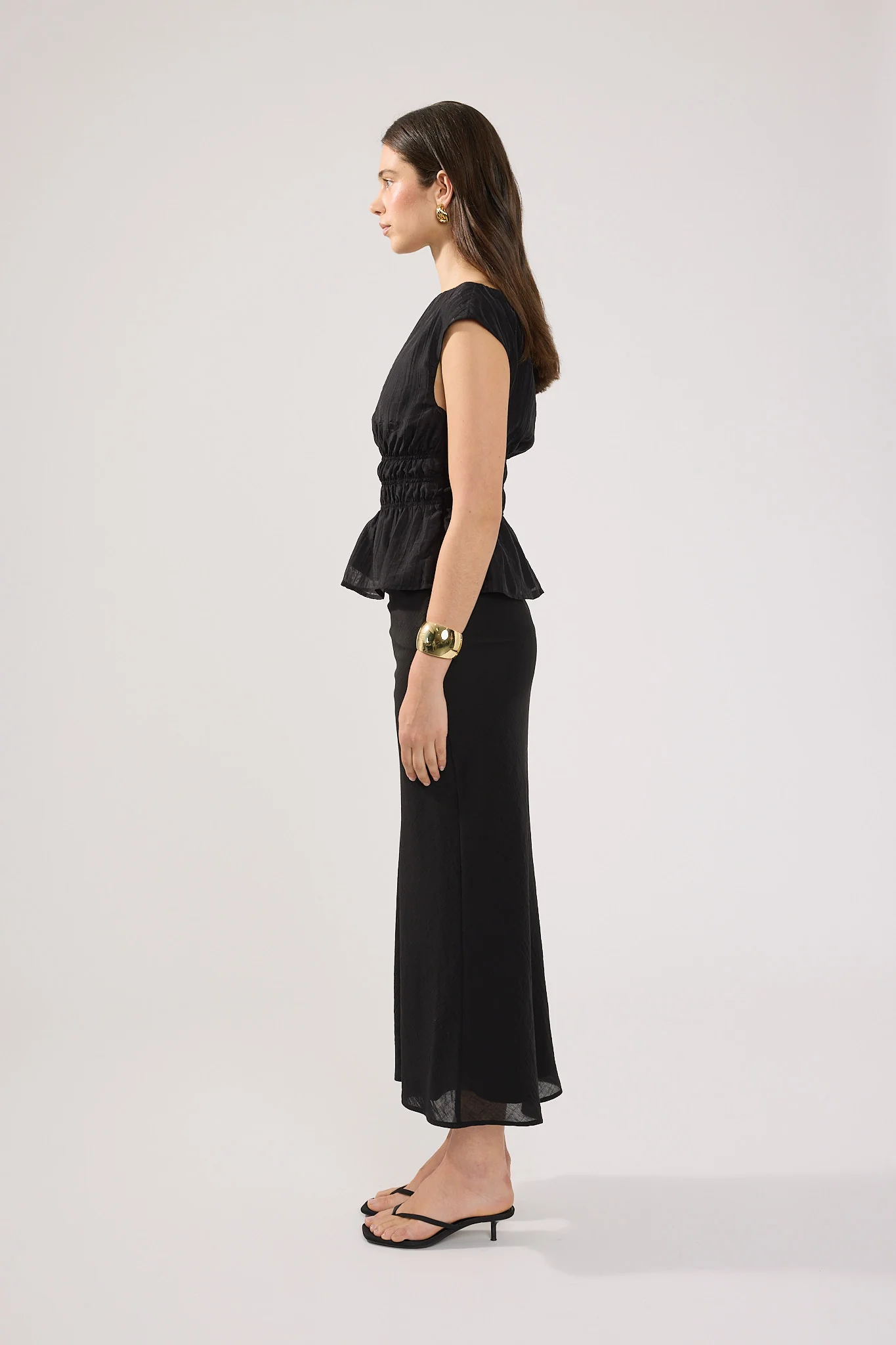 Perfect Stranger Marybelle Maxi Skirt Black - Image 3
