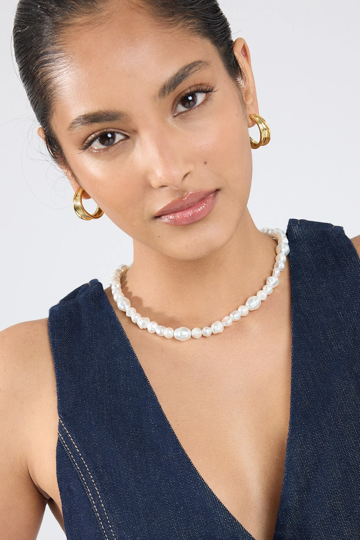 Perfect Stranger Noelia Pearl Necklace Pearl - Image 3