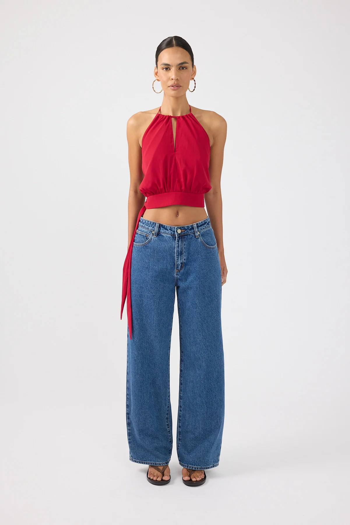 Perfect Stranger Stella Halter Top Red - Image 10