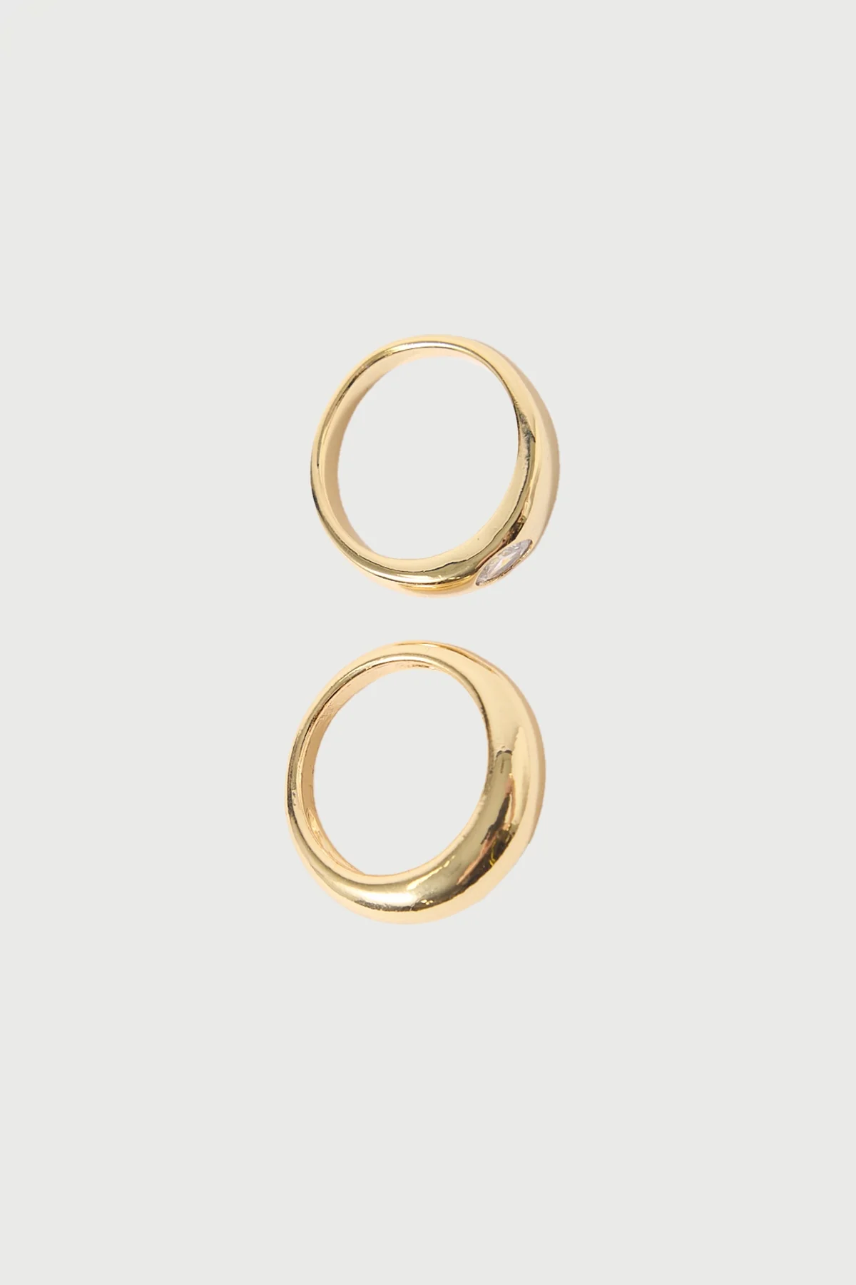 Perfect Stranger Swell Ring Pack 18k Gold Plated - Image 2