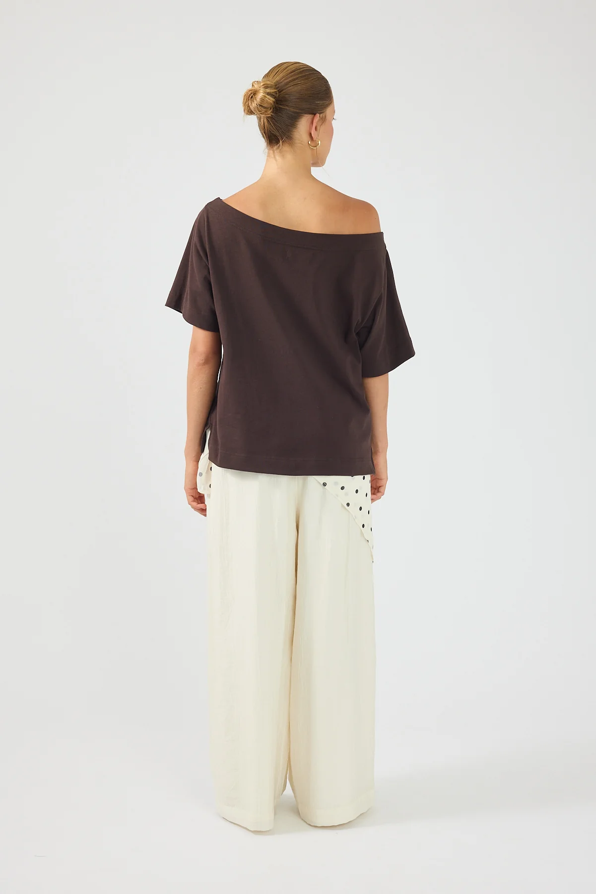 Perfect Stranger Sylvie High Rise Pants Cream - Image 4