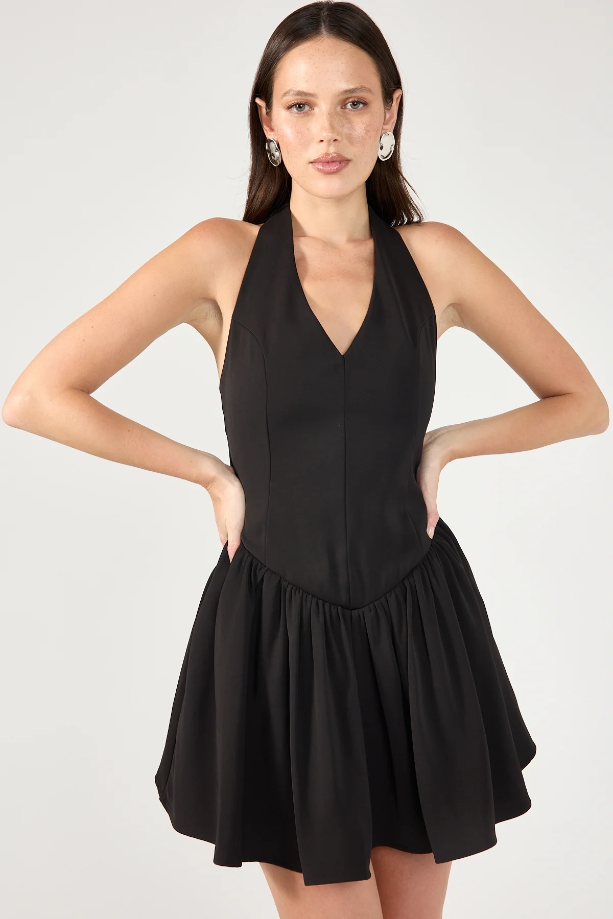Perfect Stranger Uma Mini Dress Black - Image 3