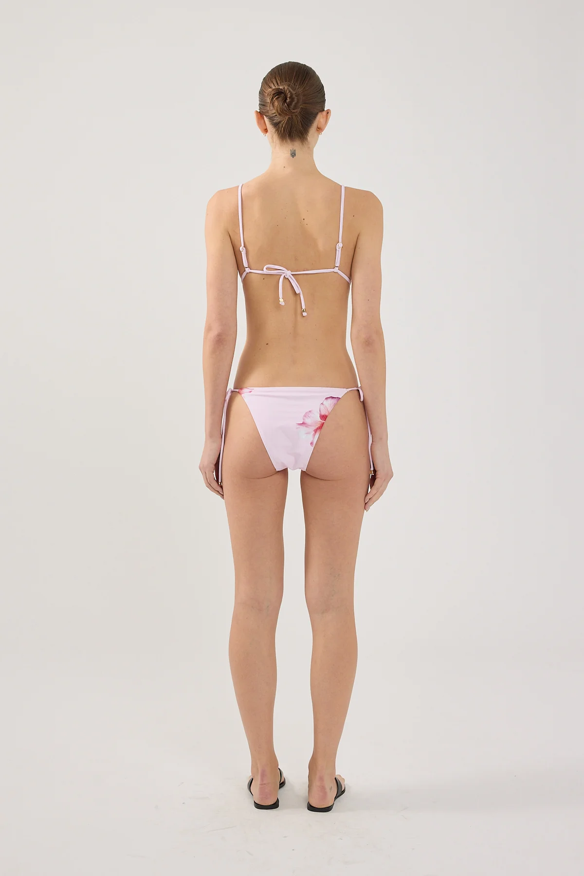 Perfect Stranger Zimi Flower Tie Bikini Bottom Pink - Image 3